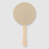 Champagne Beige ハンドファン (正面)