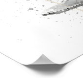 Champagne Coupe Cocktail ポスター (角)