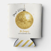 Champagne Disco Ball 2026 New Year Eve 缶クーラー (正面)