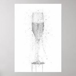 Champagne Flute ポスター