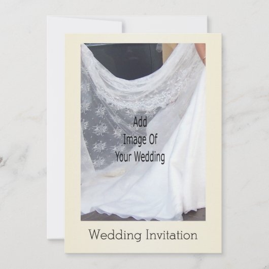 Champagne Glasses Wedding 招待状 (正面)