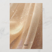 Champagne Glow New Year 2025 Invitation – Editable 招待状 (裏面)