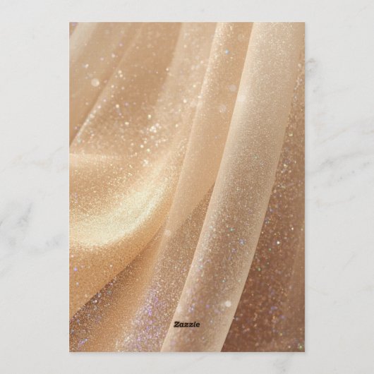 Champagne Glow New Year 2025 Invitation – Editable 招待状 (裏面)