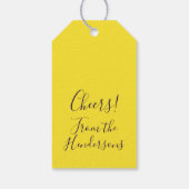 Champagne Grapes  ギフトタグ (裏面)