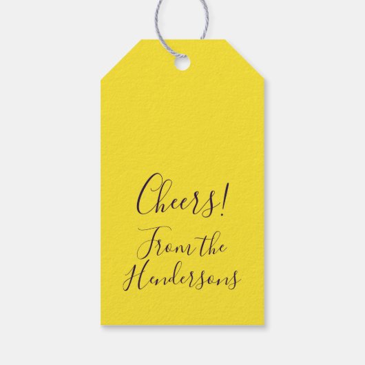 Champagne Grapes  ギフトタグ (裏面)