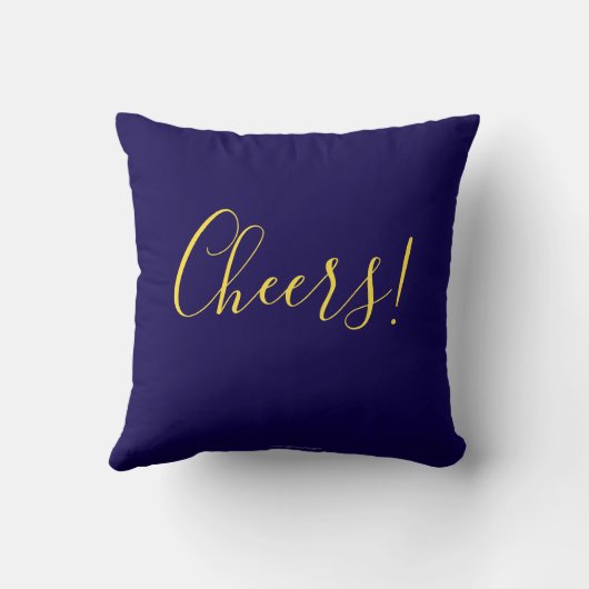 Champagne Grapes クッション (裏面)