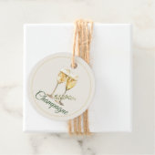 Champagne Mimosa Bar Bottle Tag フェイバータグ (インサイチュ)