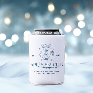Champagne on Ice   Après Ski Winter Bachelorette 缶クーラー