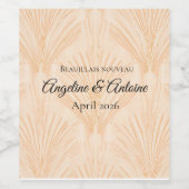 Champagne Tastes ワインラベル (シングルラベル)