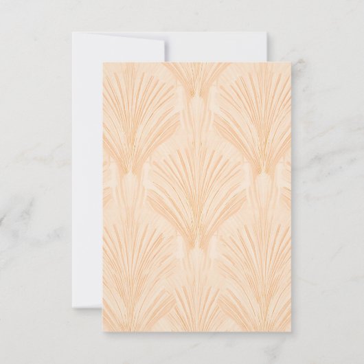 Champagne Tastes RSVP Card (裏面)