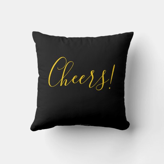 Champagne Toast クッション (裏面)