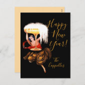 Champagne Toast シーズンポストカード (正面/裏面)