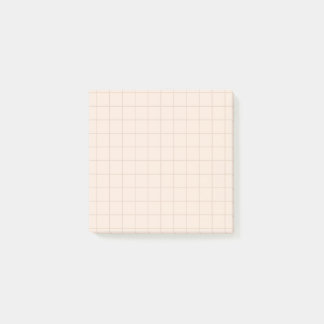Champagne TonesのミニマリストGrid Post-it®ノート ポストイット
