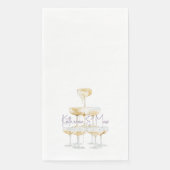 Champagne Tower Lavender Wedding  (正面)