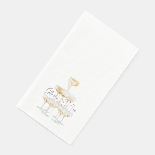 Champagne Tower Lavender Wedding  (コーナー)