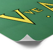 Champagne Vintage Poster ポスター (角)