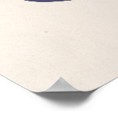 Champaign, Illinois Vintage Athletic-Style Poster ポスター (角)