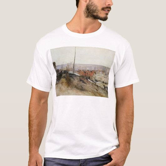 Champignyの石灰がまの攻撃 Tシャツ (正面)