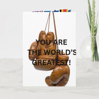 CHAMPION Celebration Card - Blank Inside カード