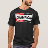 Champion Spark PlugsヴィンテージグラフィックデザインDigita Tシャツ (正面)