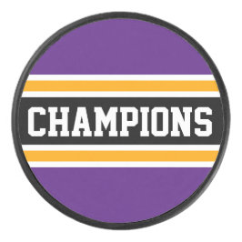 CHAMPIONSはっきりしたおもしろいアスレティックパープルブラックストライプ選手 アイスホッケーパック