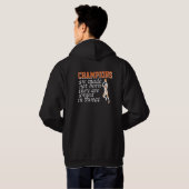 Champions Are Made Basketball Motivation T-Shirt パーカ (裏面フル)