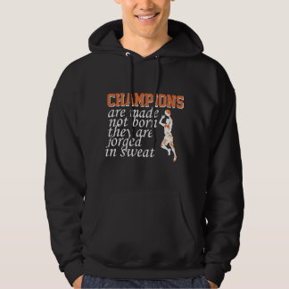 Champions Are Made Basketball Motivation T-Shirt パーカ