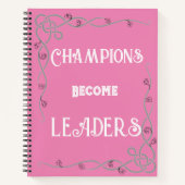 Champions Become Leaders Notebook ノートブック (正面)