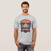Champions League 2025 Baseball Victory Emblem Tシャツ (正面フル)