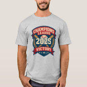 Champions League 2025 Baseball Victory Emblem Tシャツ (正面)