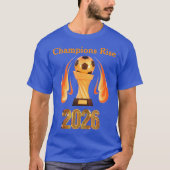 Champions Rise Dream in Gold Tシャツ (正面)