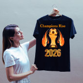 Champions Rise Dream in Gold Tシャツ