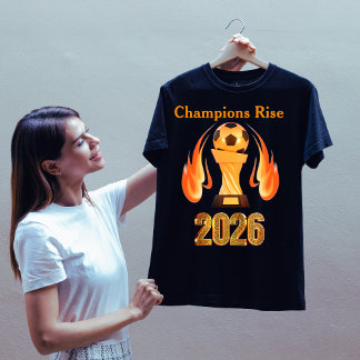 Champions Rise Dream in Gold Tシャツ