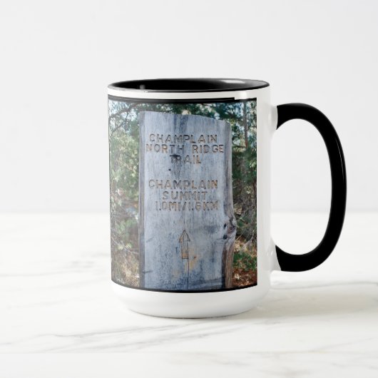 Champlain山のマグ- 2 マグカップ (右)