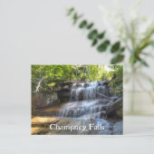 Champney Falls White Mountains Waterfall NH ポストカード (スタンド正面)