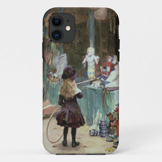 Champs-Elyseesの庭、c.1897 (グワッシュ Case-Mate iPhoneケース (裏面)