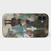Champs-Elyseesの庭、c.1897 (グワッシュ Case-Mate iPhoneケース (裏面(横))