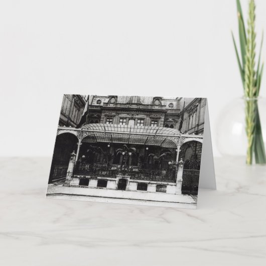 Champs-ElyseesのL'Hotel de Paiva カード (正面)