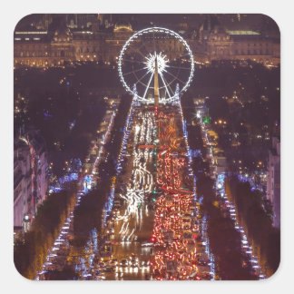 Champs-Elysées, France スクエアシール