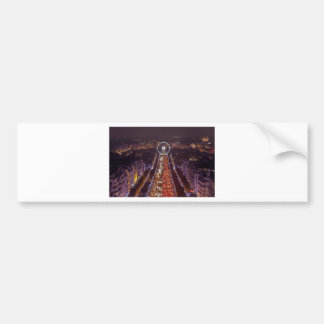 Champs-Elysées, France バンパーステッカー