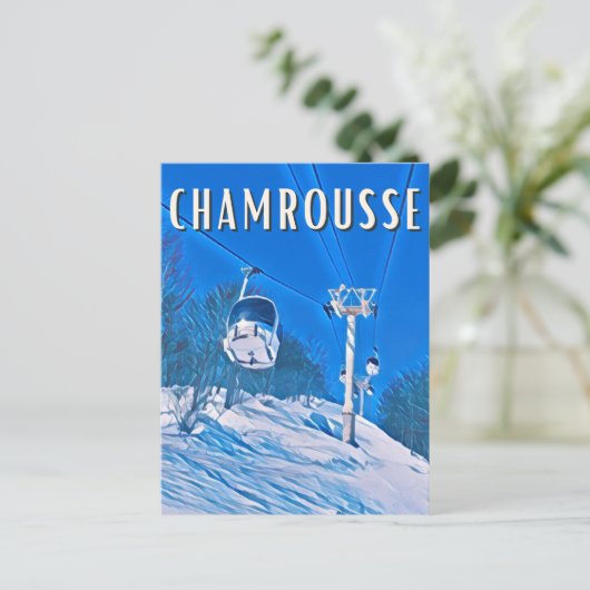 Chamrousse Station de ski ポストカード (スタンド正面)