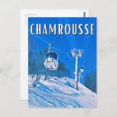 Chamrousse Station de ski ポストカード (正面/裏面)
