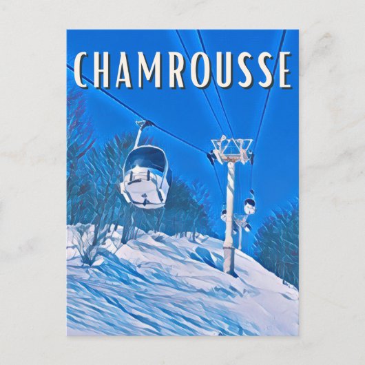 Chamrousse Station de ski ポストカード (正面)