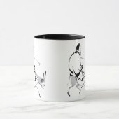 Chan Master riding a mule マグカップ (中央)