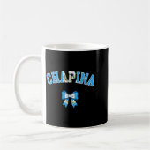 Chana Guatemalan Women Coquette Bow Guatemala Flag コーヒーマグカップ (左)