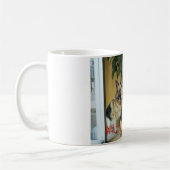 Chana & Win Tow Lovely German Shepherd Dogs コーヒーマグカップ (左)