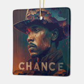 Chance セラミックオーナメント (左)