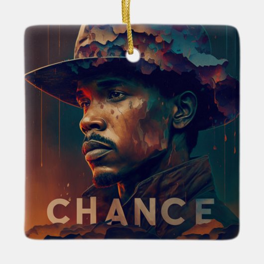 Chance セラミックオーナメント (正面)