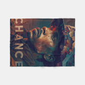 Chance フリースブランケット (正面(横))