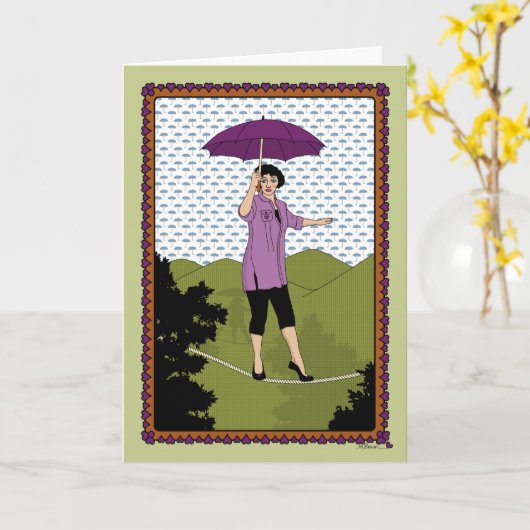 Chance_A_Greeting カード (黄色い花)